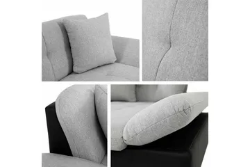 Lomux 3-seters hjørnesovesofa - Møbler - Sofaer - Sovesofaer