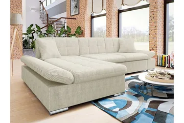 Lomux 3-seters hjørnesovesofa - Møbler - Sofaer - Sovesofaer