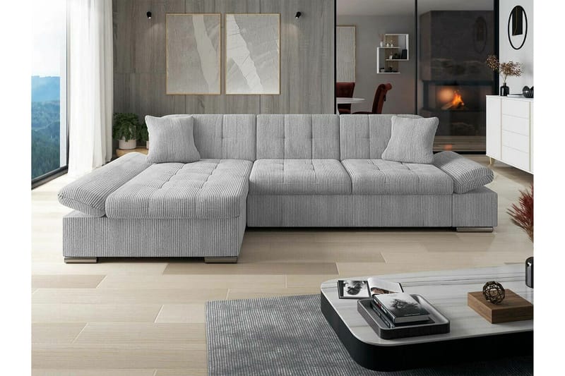 Lomux 3-seters hjørnesovesofa - Møbler - Sofaer - Sovesofaer