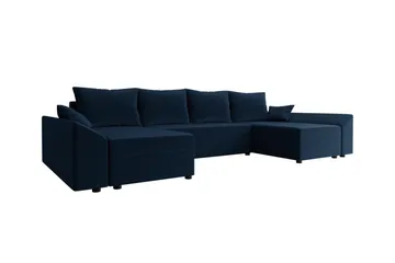 Midfeld 4-sits Hörnbäddsoffa blue - Møbler - Sofaer - Sovesofaer
