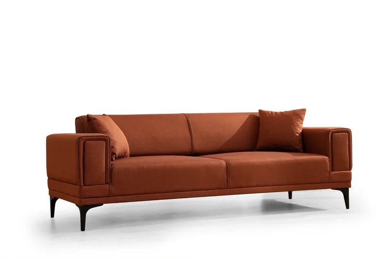 Naoko 3-seter Sovesofa, Rød