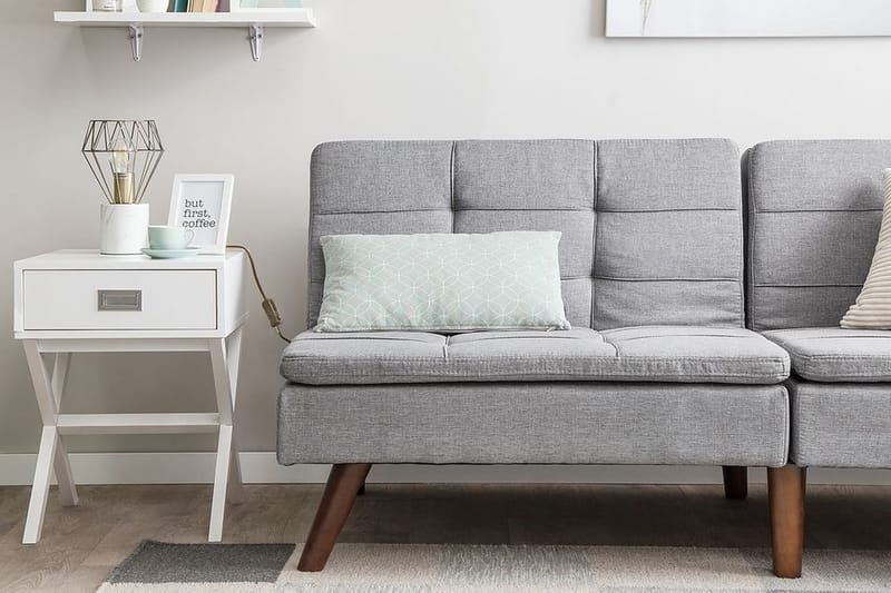 Ronne Sovesofa 180 cm - Grå - Møbler - Sofaer - Sovesofaer