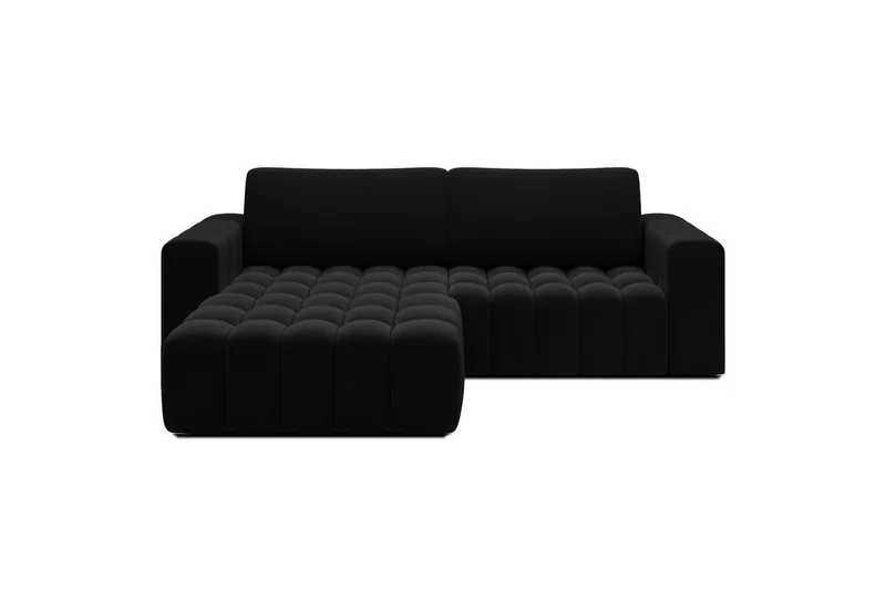 Seksjon Eltap Bonett 250x175x92 cm, Matt Velvet 99, Blå, Venstre