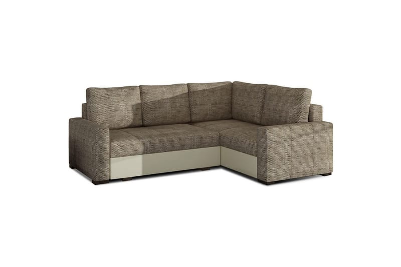 Seksjon Eltap Corona 235x162x90 cm, Berlin 03, Soft 33, Beige, Høyre