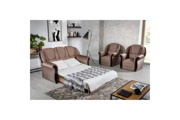 Sofa Eltap Lord 180x85x105 cm - Monolith 09, Mørk Beige - Møbler - Sofaer - Sovesofaer