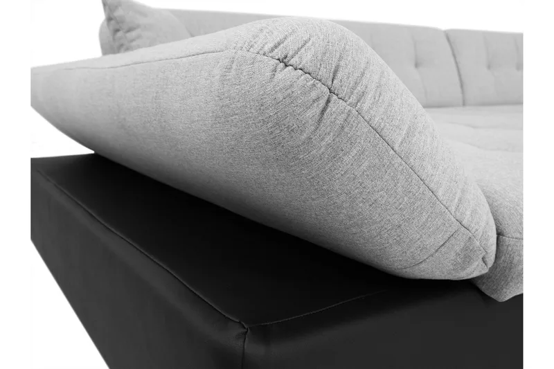 Zumar Sovesofa med Sjeselong og Dobbel Sjeselong 4-seter i Chenille - Oransje - Møbler - Sofaer - Sovesofaer - Sovesofa divan