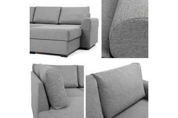 Taberk Sovesofa med Divan och Schäslong 5-sits - Beige - Møbler - Sofaer - Sovesofaer