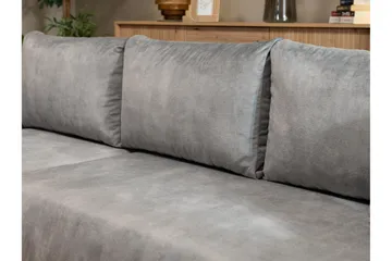 Tacon Sovesofa Med 3-Seters Divan - Svart - Møbler - Sofaer - Sovesofaer