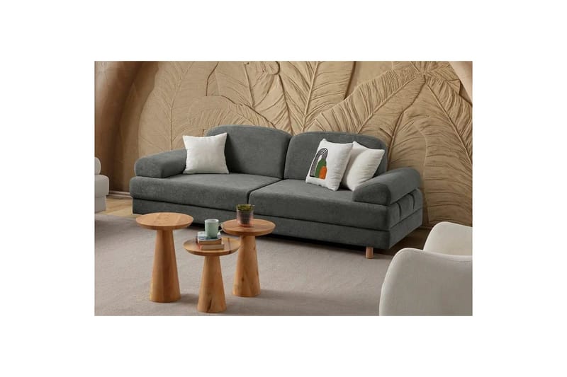 Torrelis Sovesofa 3-seter - Antrasitt - Møbler - Sofaer - Sovesofaer