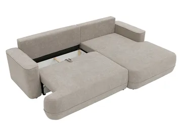 Uppland Sovesofa med sjeselong 3-seter - Hvit - Møbler - Sofaer - Sovesofaer