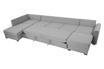 Wilma U-sovesofa Large Venstre - Grå - Møbler - Sofaer - Sovesofaer