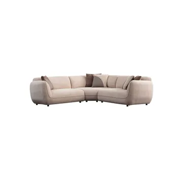 Talrosen 5-seters Hjørnesofa - Kremhvit - Møbler - Sofaer - Hjørnesofa