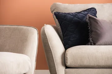 Trend Lyx 3-seters Stoffsofa - Beige - Møbler - Sofaer - Sofa 3 seter