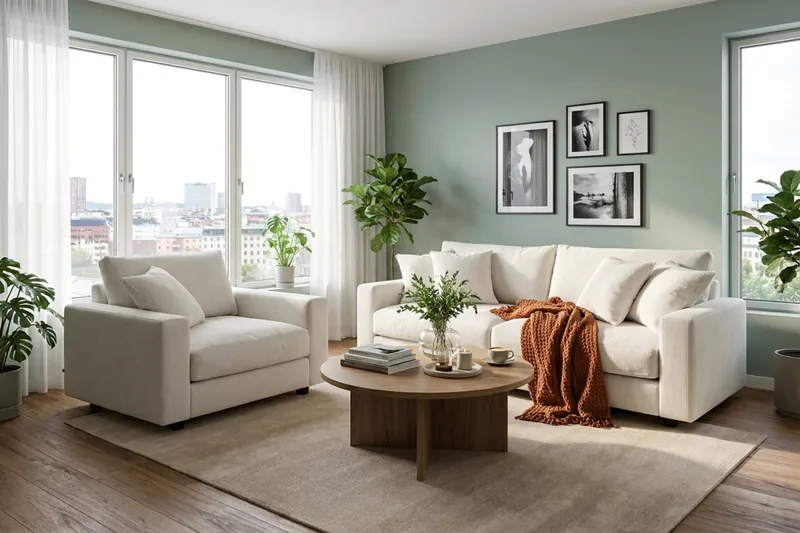 Valencia ekstra dyp 3-seters sofa - Offwhite - Møbler - Sofaer - Sofa 3 seter