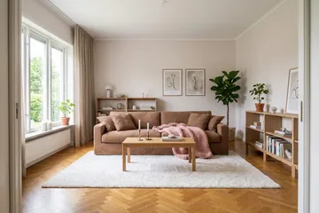 Valencia Ekstra dyp 4-seters sofa - Rustrødbrun - Møbler - Sofaer - 4 seter sofa