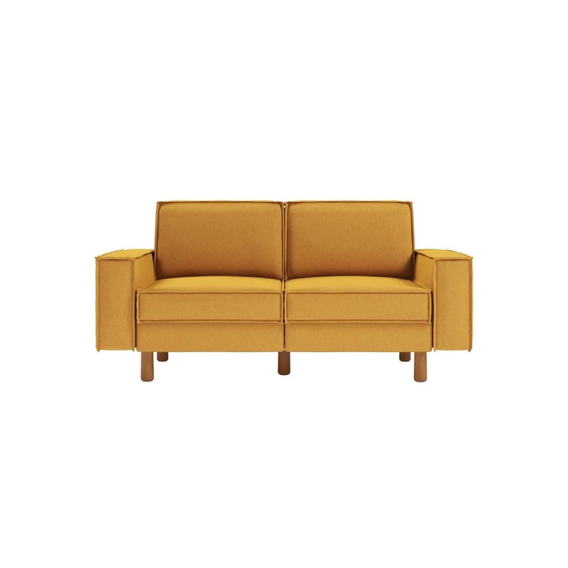 Vilsa 2-seters sofa - Lysebrun - Møbler - Sofaer - Fløyel sofaer