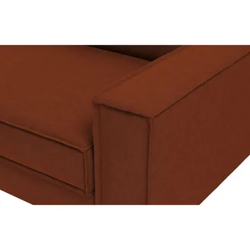 Vilsa 2-seters sofa - Rød - Møbler - Sofaer - Fløyel sofaer