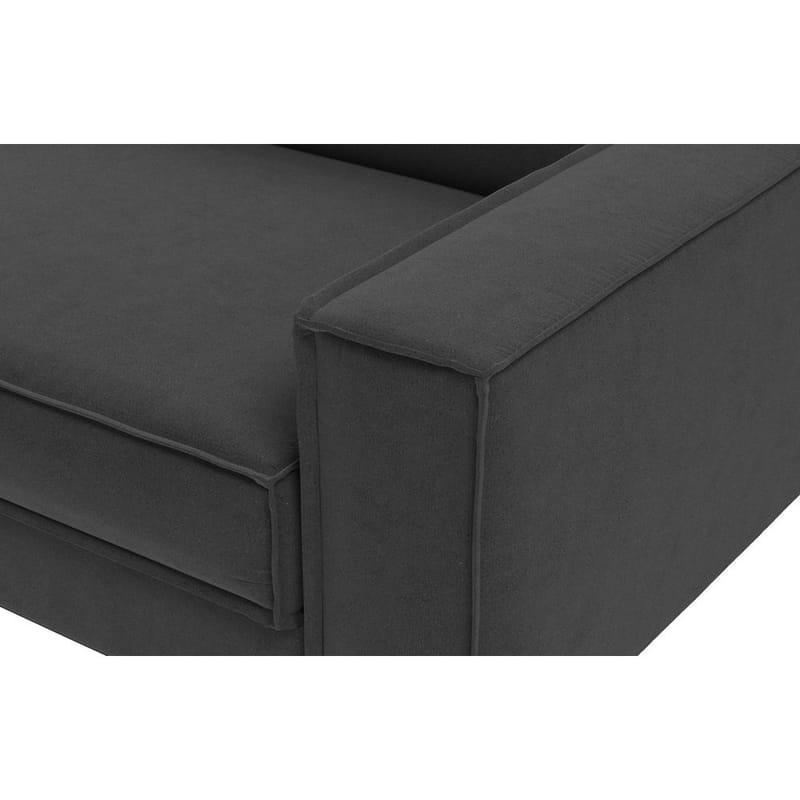 Vilsa 3-seters sofa - Grå - Møbler - Sofaer - Fløyel sofaer