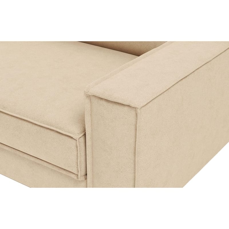 Vilsa 3-seters sofa - Sand - Møbler - Sofaer - Fløyel sofaer