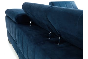 Warwick Sovesofa med Schäslong 3-seter - Grå - Møbler - Sofaer - Sovesofaer