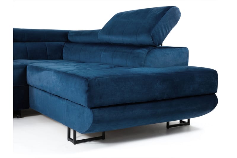 Warwick Sovesofa med Schäslong 3-seter - Grå - Møbler - Sofaer - Sovesofaer
