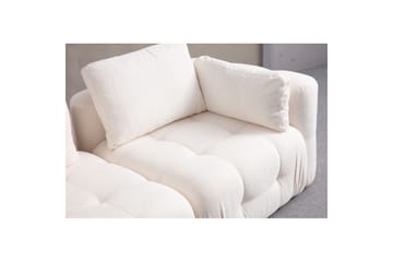 Yvara Sofa 3-sits - Hvit - Møbler - Sofaer - Modulsofaer - Komplett modulsofa