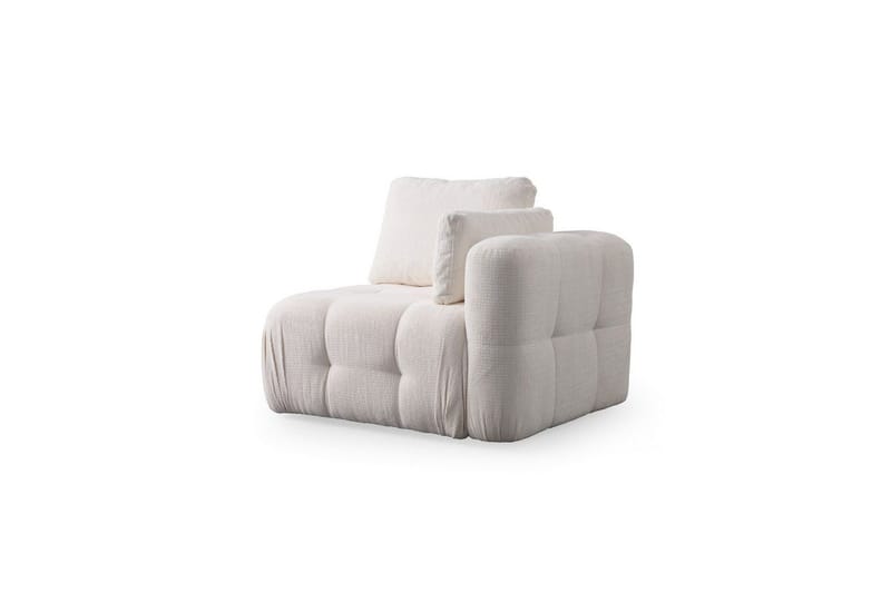 Yvara Sofa 3-sits - Hvit - Møbler - Sofaer - Modulsofaer - Komplett modulsofa