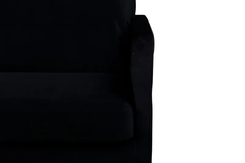 Zoom 3-seters Sofa - Svart - Møbler - Sofaer - Sofa 3 seter