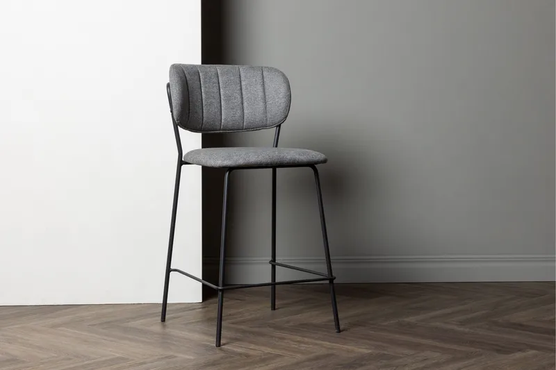 Barstol Bell spisestol grå Grey - Møbler - Stoler & lenestoler - Barstoler