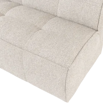 2-seters sofa Cluster - Sand - Møbler - Stoler & lenestoler - Benk