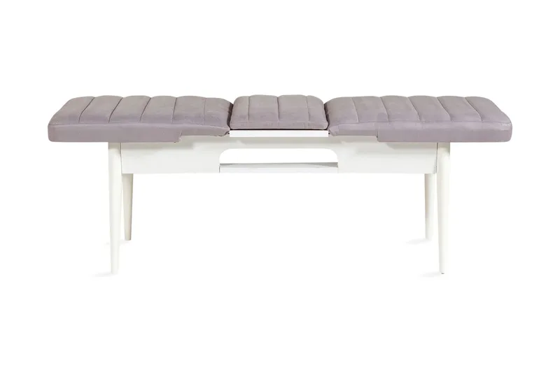 Shundrea Benk 51 cm, Hvit