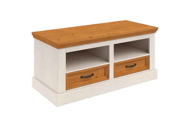 Skobenk Loft24 Selma Skobenk 100 cm Vit