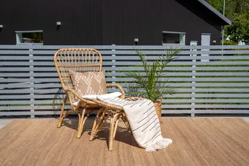 Ella lenestol utendørs - Off-white - Hagemøbler - Loungemøbler - Loungestol ute