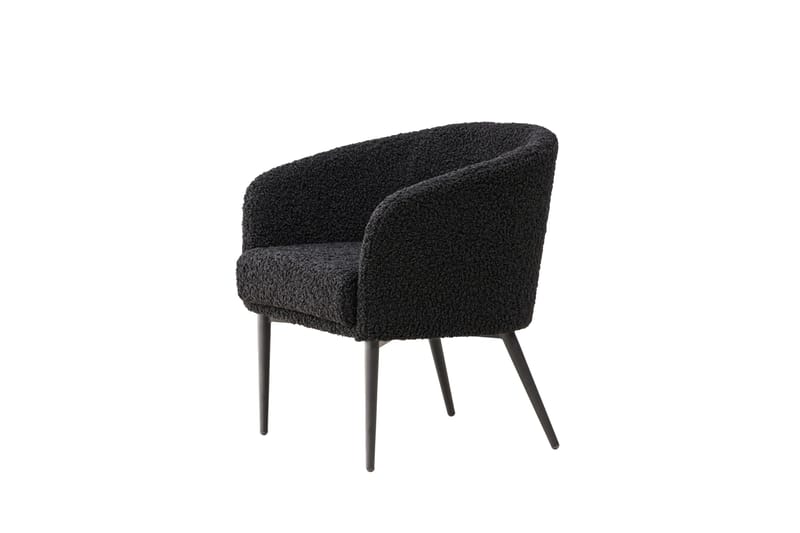 Fluffy Lenestol - Svart - Møbler - Stoler & lenestoler - Lenestoler