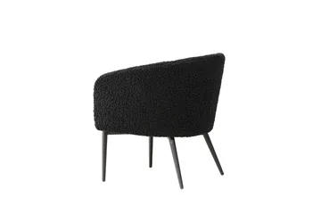 Fluffy Lenestol - Svart - Møbler - Stoler & lenestoler - Lenestoler