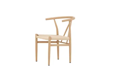 Alfons Armlene Stol - Beige - Møbler - Stoler & lenestoler - Karmstoler