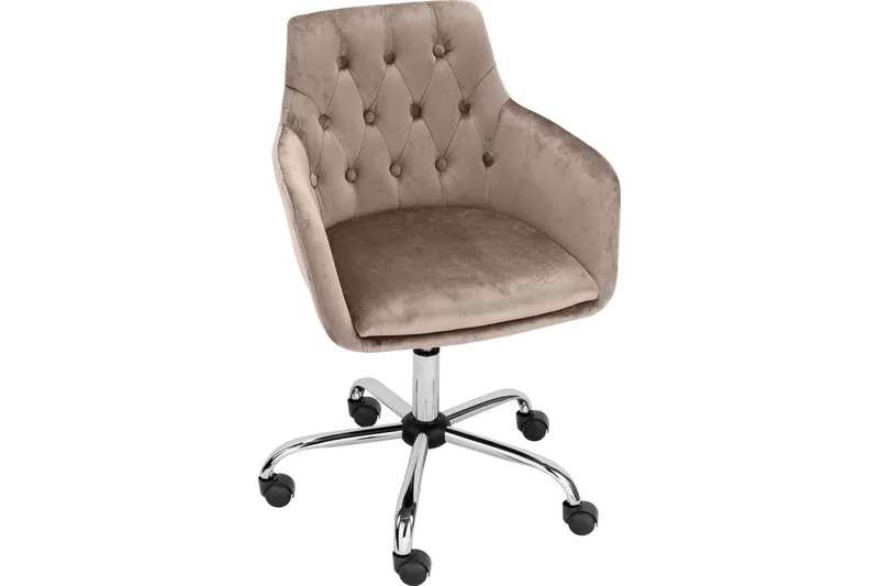 Kontorstol Loft24 Kontorstol Perry taupe Taupe
