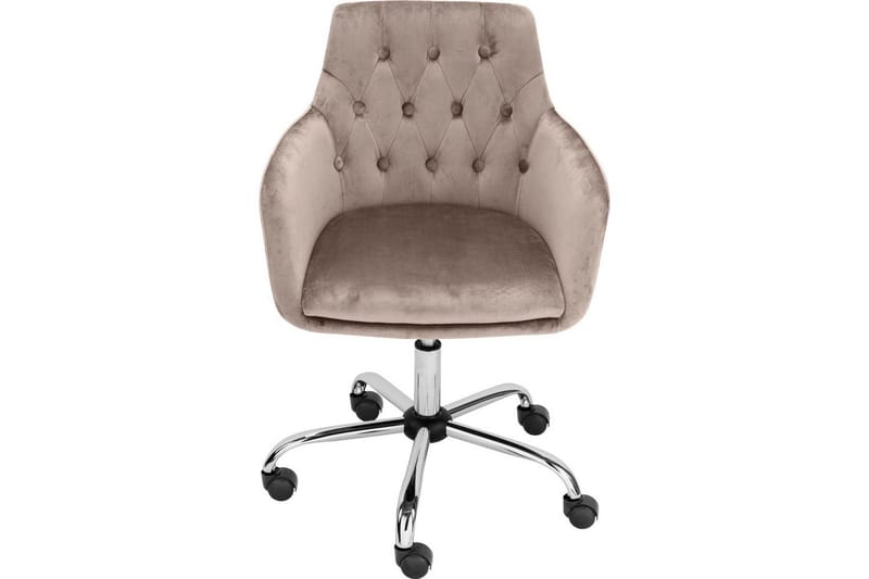 Kontorstol Loft24 Kontorstol Perry taupe Taupe - Møbler - Stoler & lenestoler - Kontorstol & skrivebordsstol