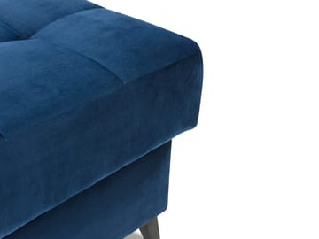 Amshyttan Fotskammel 106 cm - Blå - Møbler - Stoler & lenestoler - Krakk - Fotskammel