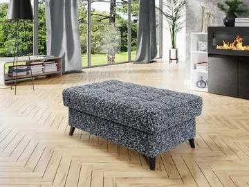Amshyttan Fotskammel 106 cm - Blå - Møbler - Stoler & lenestoler - Krakk - Fotskammel