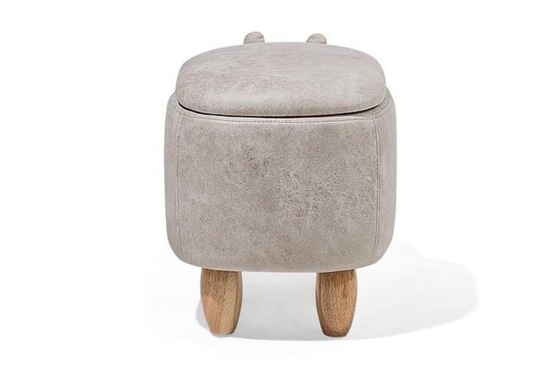 Hippo Puff 32 cm - Grå - Møbler - Stoler & lenestoler - Krakk - Puff