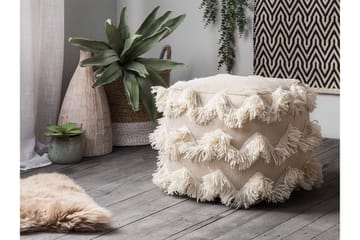 Nashik Puff 45 cm - Beige - Møbler - Stoler & lenestoler - Krakk - Puff