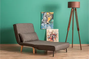 Daigo Sovesofa - Mørkegrå - Møbler - Stoler & lenestoler - Lenestoler - Sovestol
