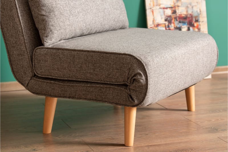 Daigo Sovesofa - Lys grå - Møbler - Stoler & lenestoler - Lenestoler - Sovestol