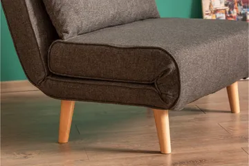 Daigo Sovesofa - Mørkegrå - Møbler - Stoler & lenestoler - Lenestoler - Sovestol