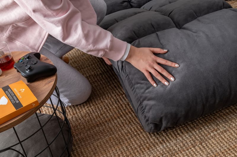 1-Seat Sofa-Bed Atelier Del Sofa Grå - Møbler - Stoler & lenestoler - Lenestoler - Sovestol