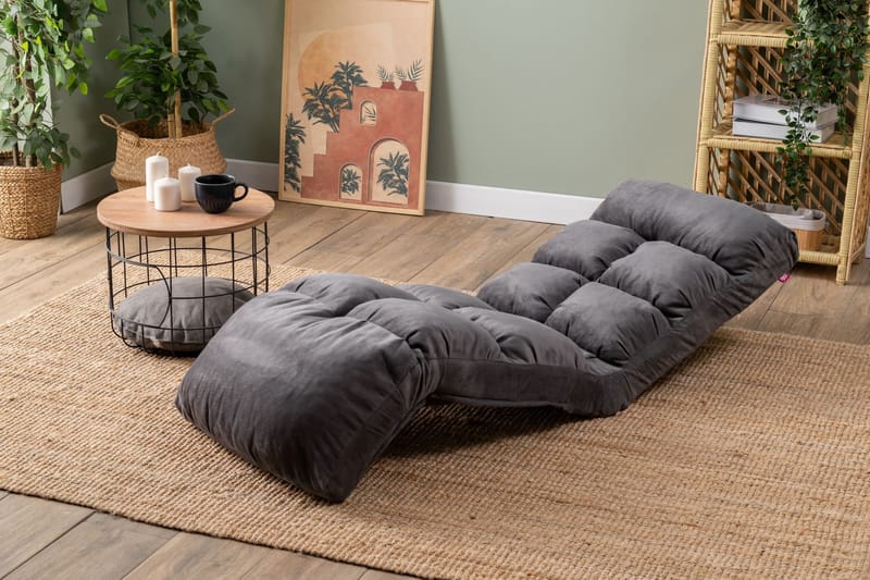 1-Seat Sofa-Bed Atelier Del Sofa Grå - Møbler - Stoler & lenestoler - Lenestoler - Sovestol