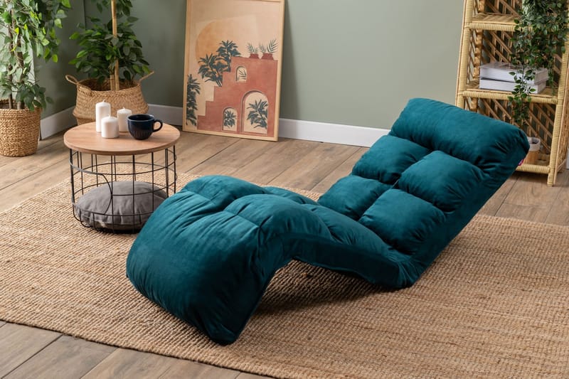 1-Seat Sofa-Bed Atelier Del Sofa Petrol Green - Møbler - Stoler & lenestoler - Lenestoler - Sovestol