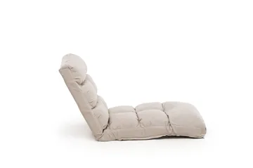 1-seters sovesofa Atelier Del Sofa Fuwa Single (60 x 50 x 60 cm) Krem - Møbler - Stoler & lenestoler - Lenestoler - Sovestol