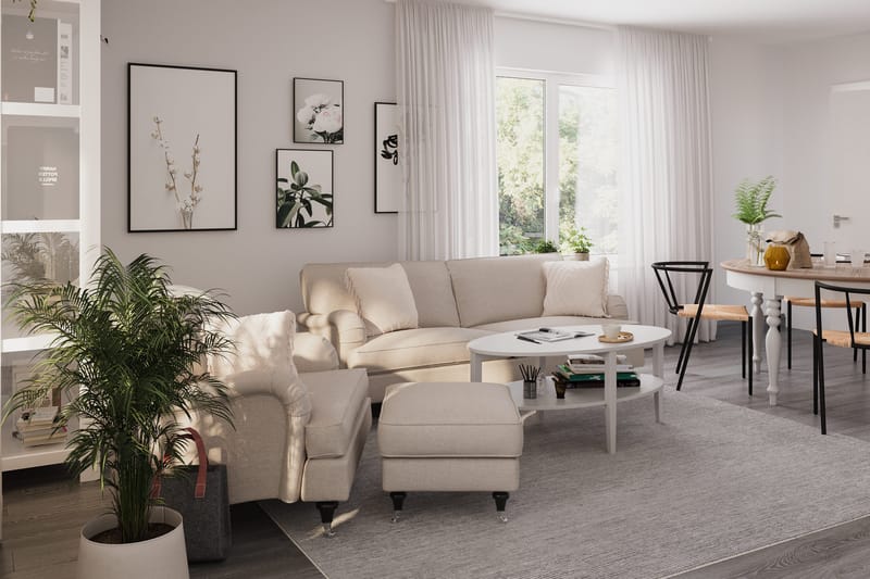 Howard Classic Lenestol - Beige - Møbler - Stoler & lenestoler - Lenestoler - Howard lenestol